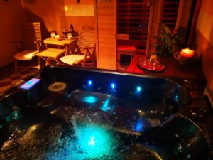 Soukrome wellness Sumperk , virivka a infrasauna